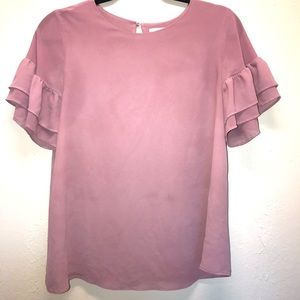 Naked Zebra Blush Pink Blouse